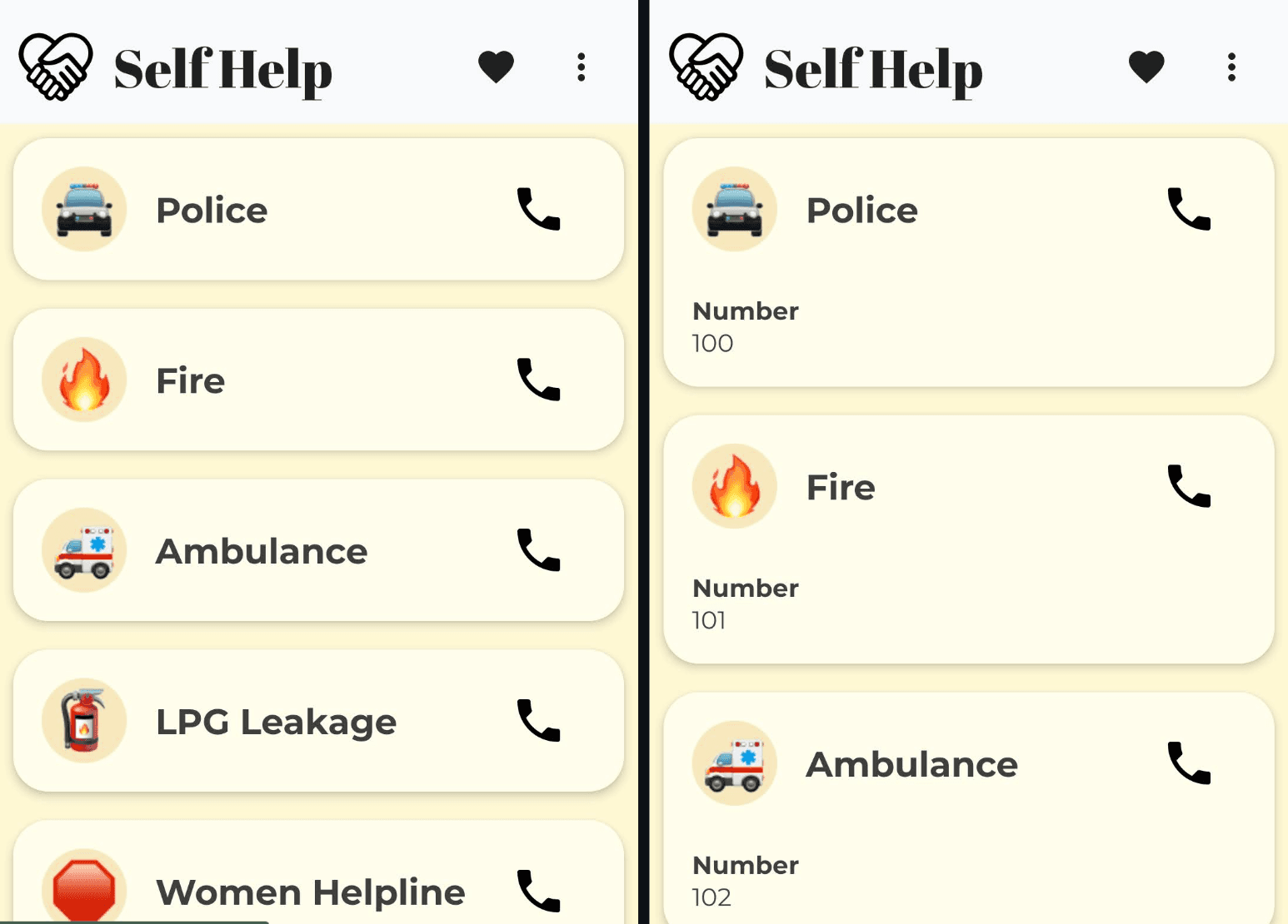 SelfHelp webapp demo image